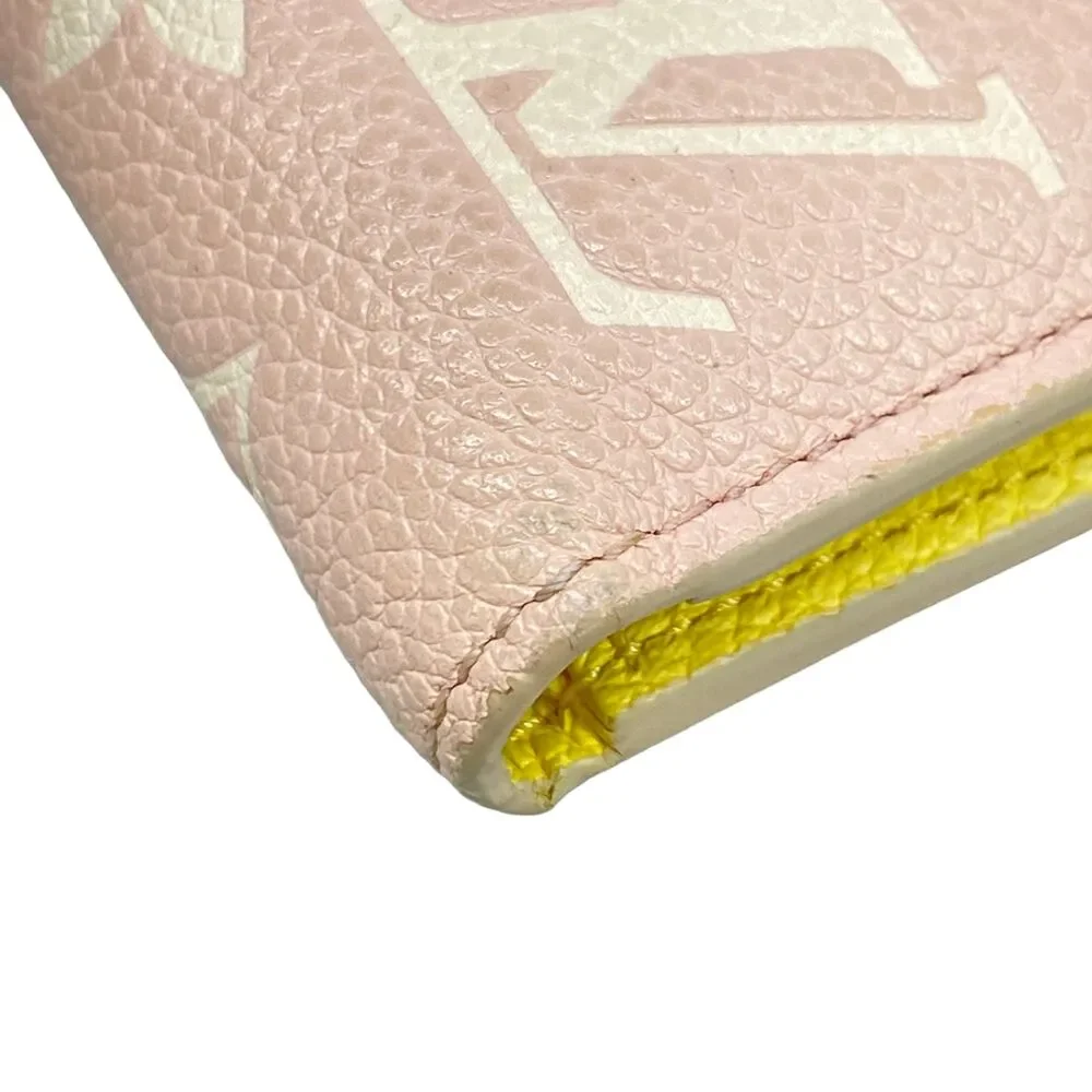 Louis Vuitton Portefeuille Victorine Bicolor Monogram Amplant Trifold Wallet